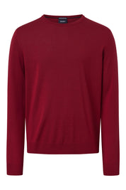Strickpullover DENNY aus Schurwolle - 621 - Rot