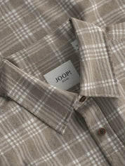 Flanellhemd Modern Fit - 262-Medium Beige - Beige