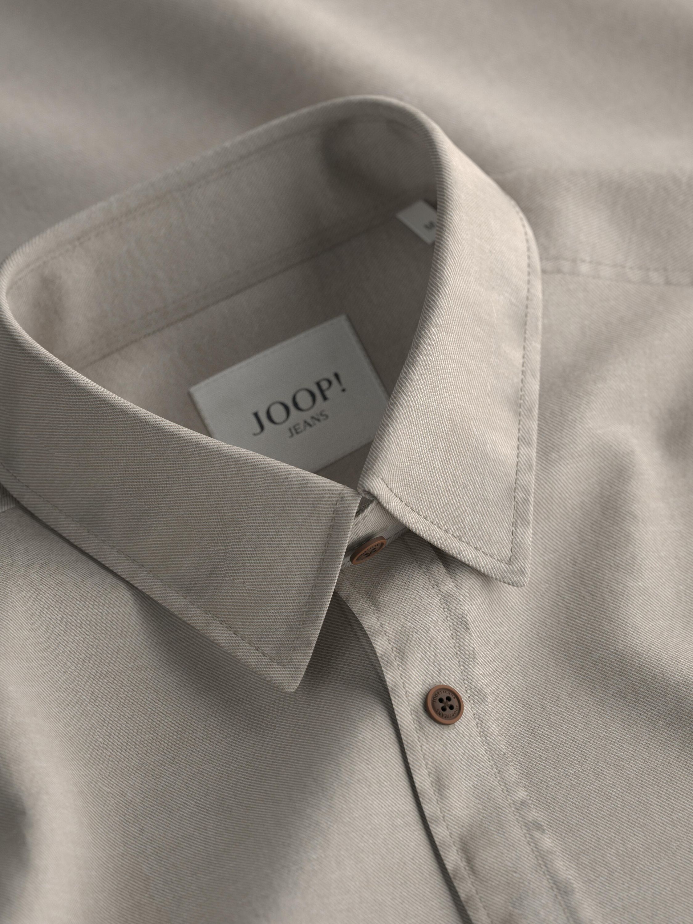 Freizeithemd Modern Fit - 262-Medium Beige - Beige