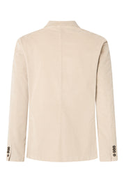 Cordsakko Slim Fit aus Baumwollmix - 287 - Beige