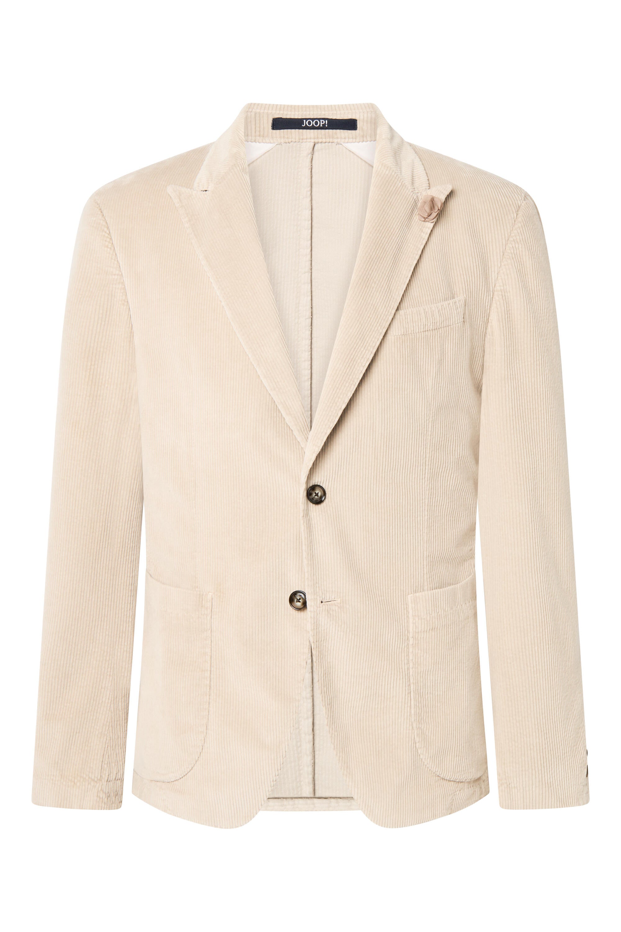 Cordsakko Slim Fit aus Baumwollmix - 287 - Beige