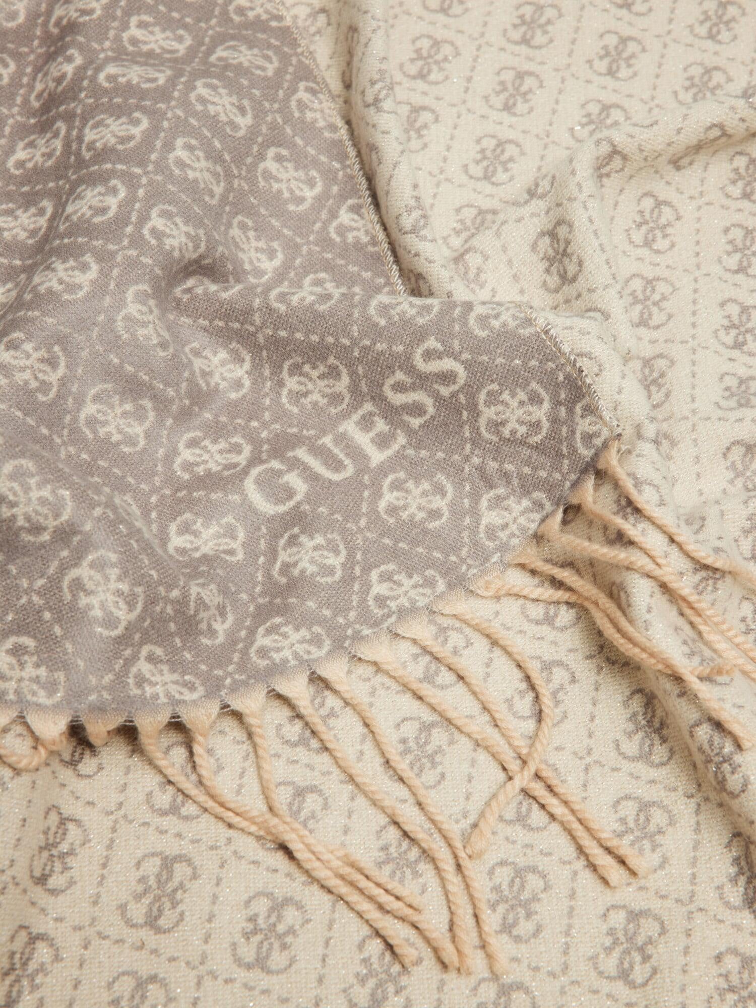 Schal aus Viskosemix 60x180 - GRY - Beige