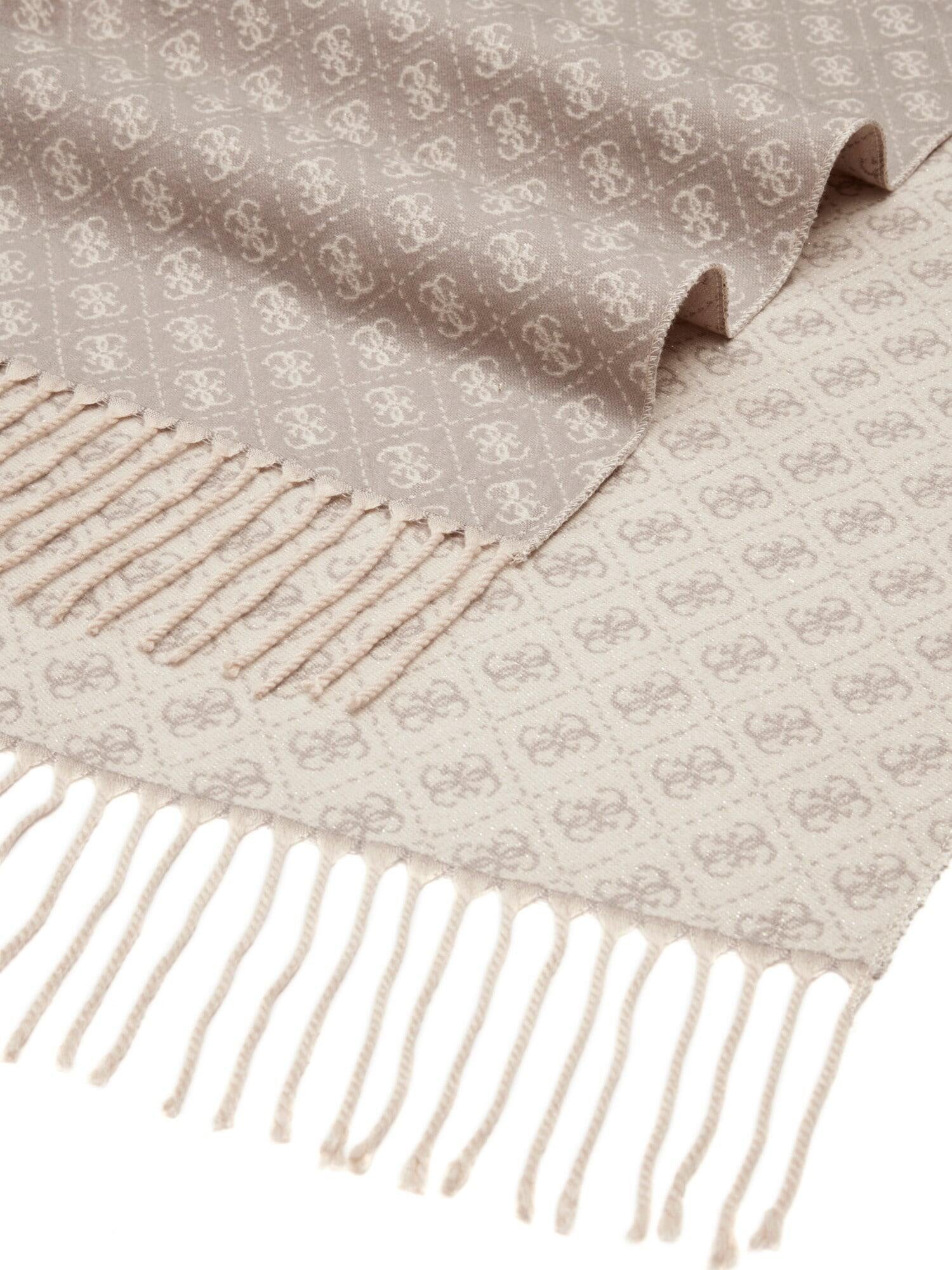 Schal aus Viskosemix 60x180 - GRY - Beige