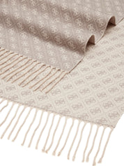 Schal aus Viskosemix 60x180 - GRY - Beige