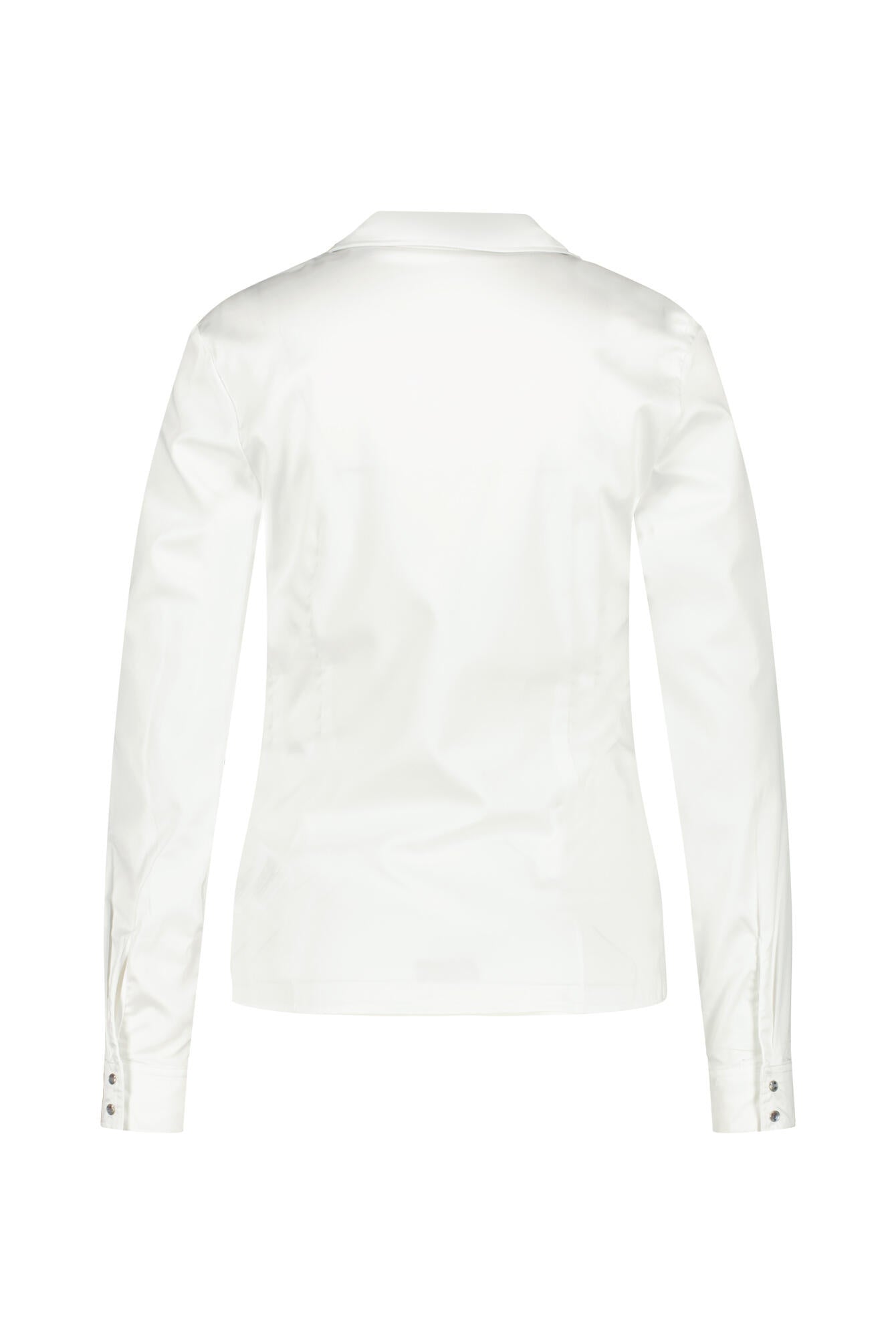 Elegante Bluse - G011 Pure White - Weiß