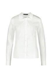 Elegante Bluse - G011 Pure White - Weiß