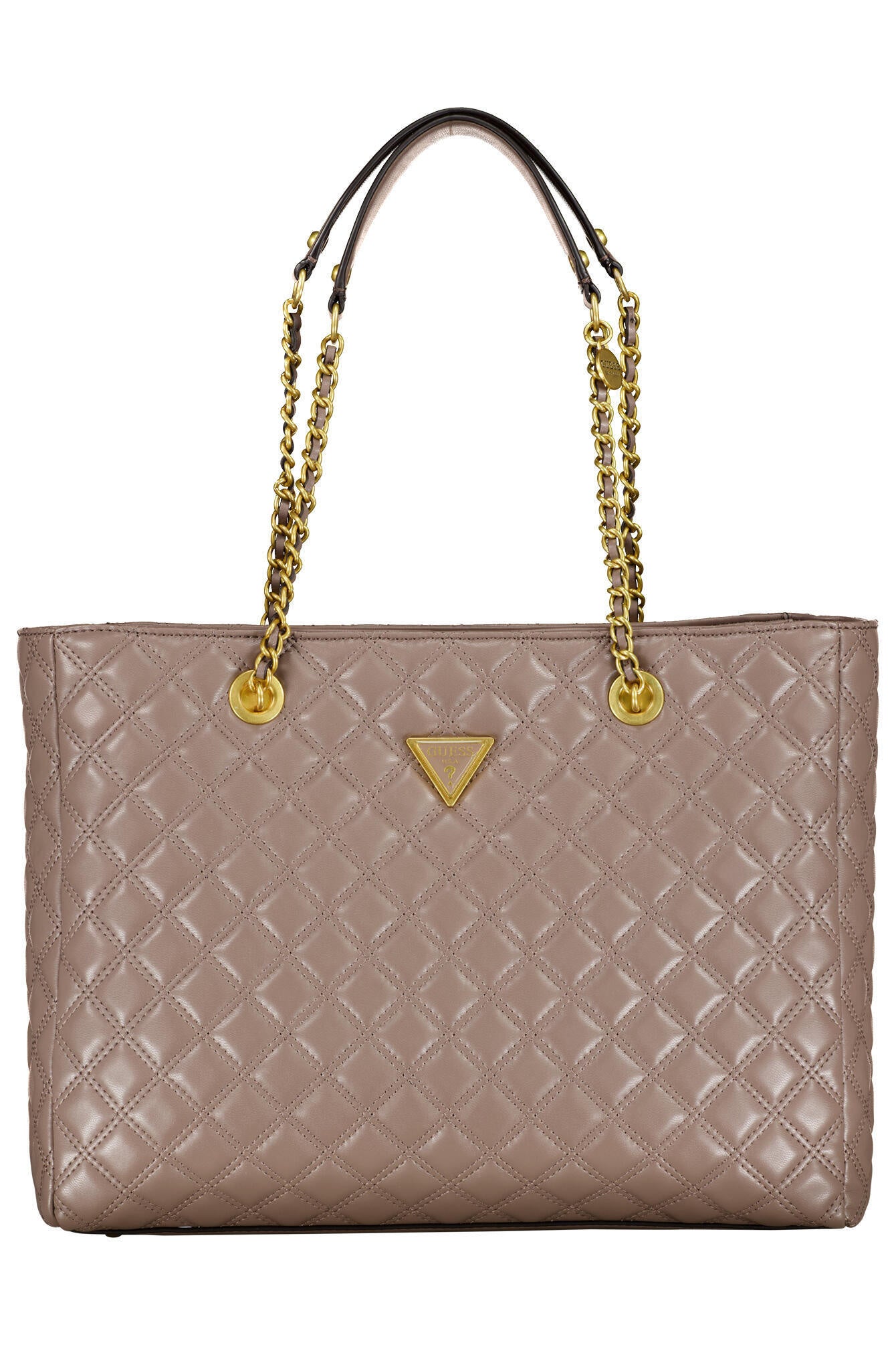 Shopper GUILLY gesteppt - DRT-DARK TAUPE - Violett | Braun