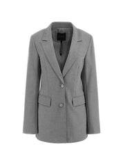 Taillierter Blazer mit Pattentaschen - CGYH CLOUDY GREY HEATHER - Grau