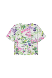 T-Shirt mit Print - PN40 FLAMINGO LOVE COMBO - Mehrfarbig