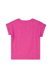 T-Shirt mit Print - G6M4 SCARED PINK - Pink