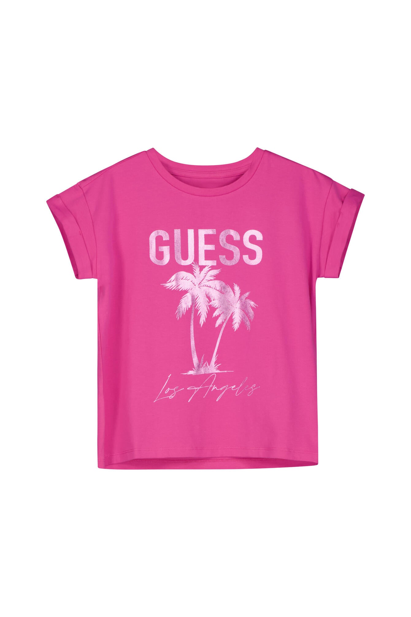 T-Shirt mit Print - G6M4 SCARED PINK - Pink