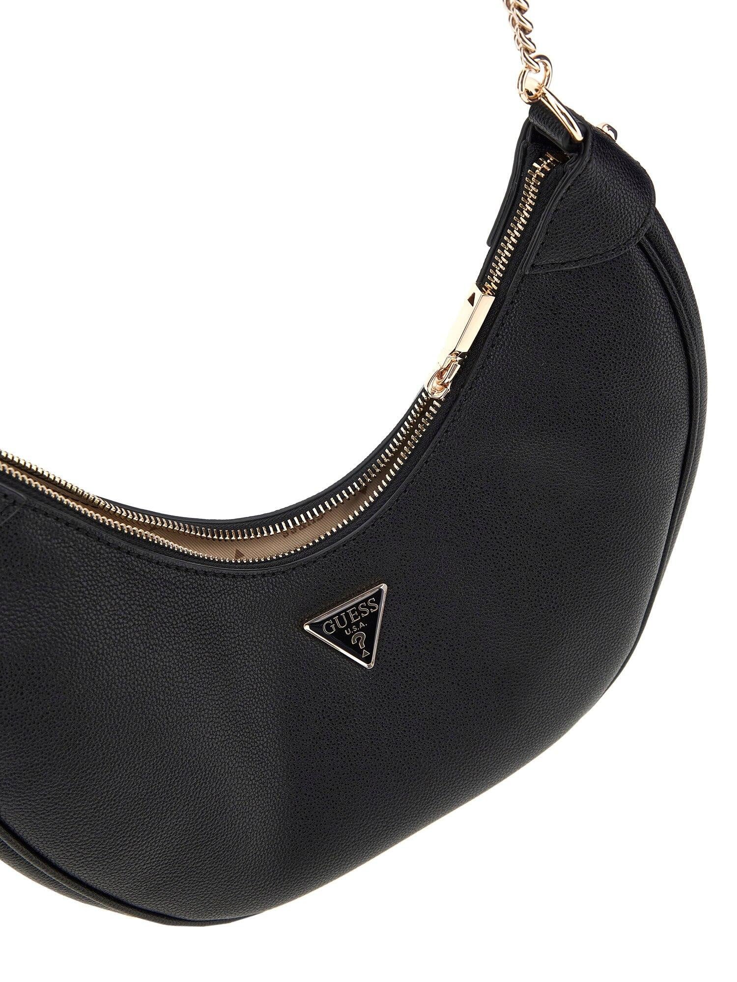 Schultertasche Fedora Hobo - BLA BLACK - Schwarz