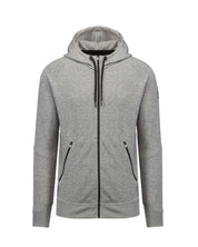 Sweatjacke mit Reißverschluss - 01133-Grey - Grau