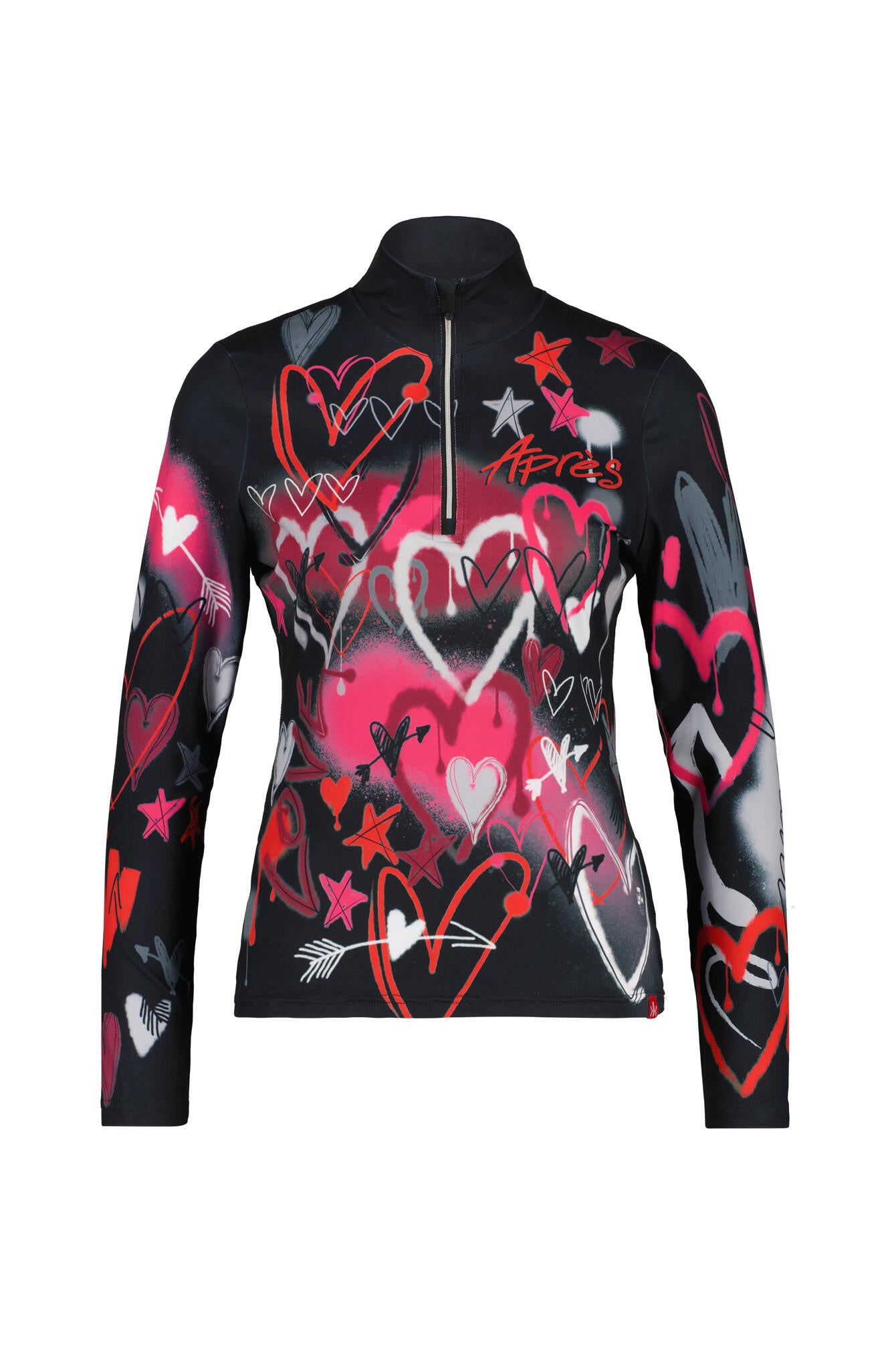 Midlayer GRAFFITI GIRLS - 917-black - Schwarz