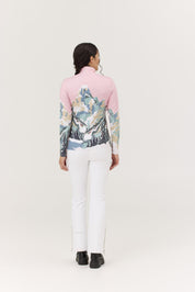 Midlayer SKI POWER - 924-multi - Rosa