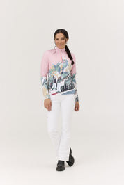 Midlayer SKI POWER - 924-multi - Rosa