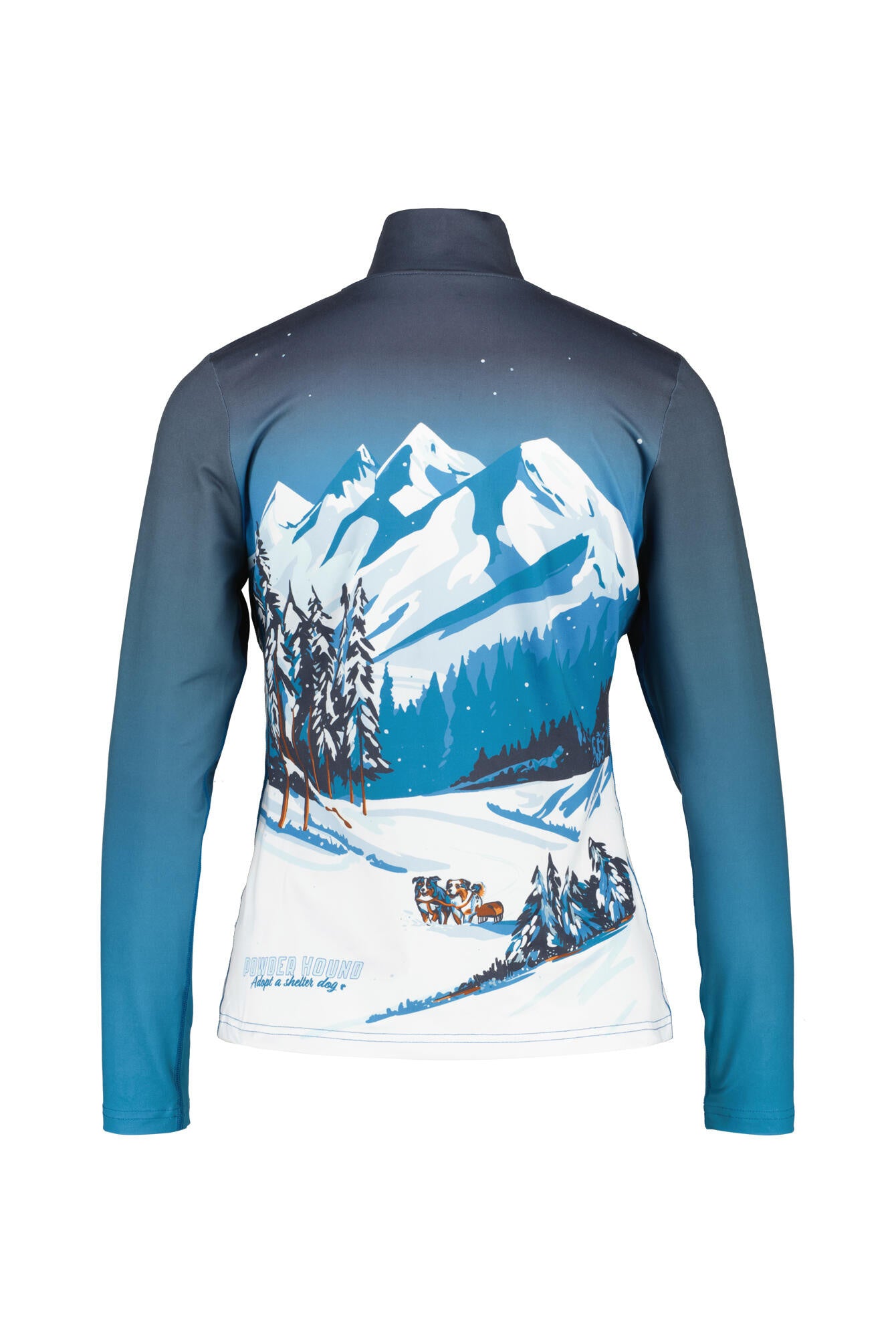 Midlayer SNOW HOUNDS - 922-teal - Blau