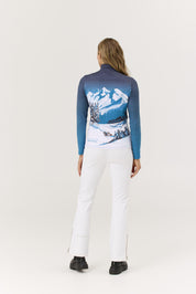 Midlayer SNOW HOUNDS - 922-teal - Blau