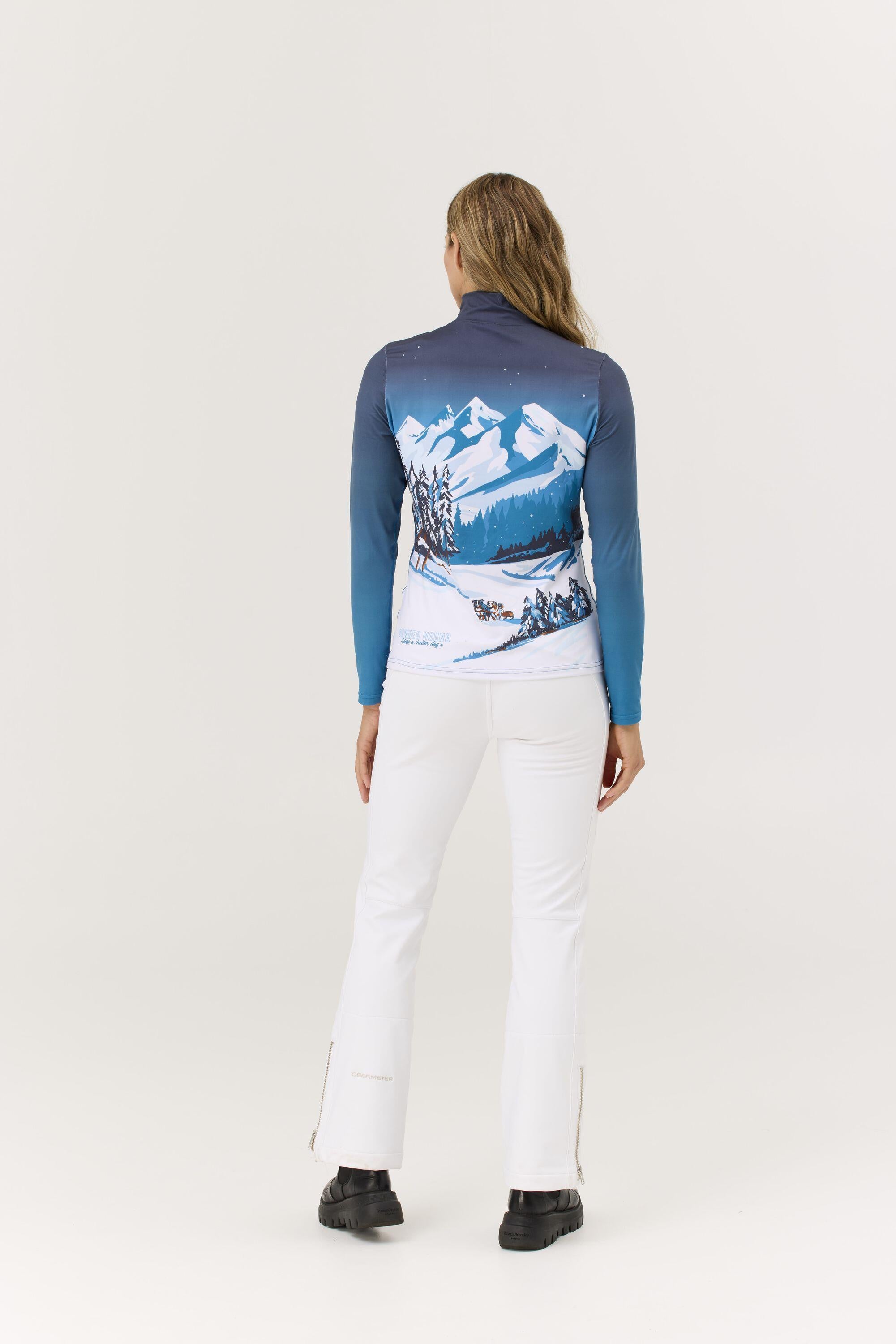 Midlayer SNOW HOUNDS - 922-teal - Blau