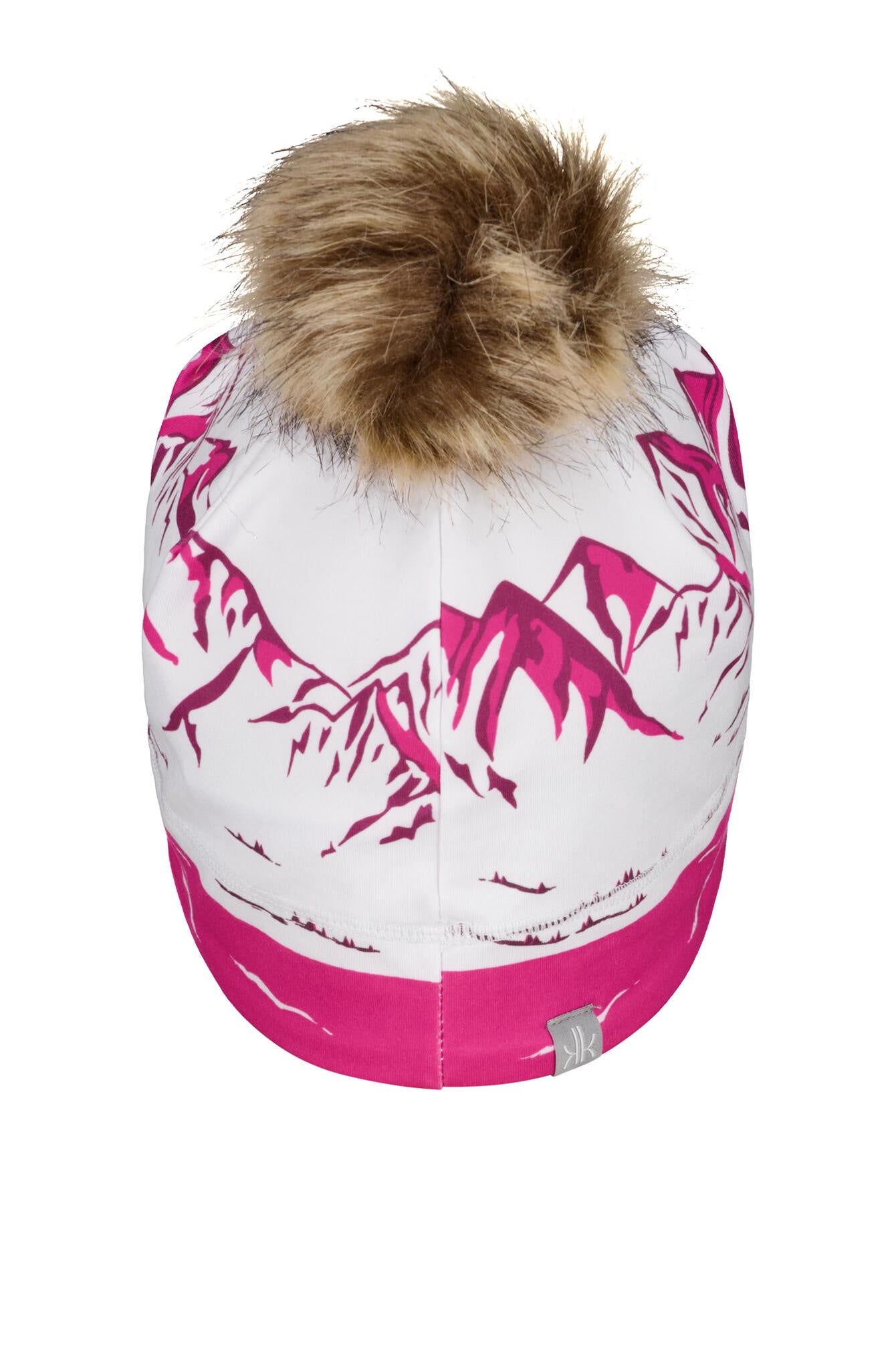 Skimütze mit Bommel - 939-magenta - Pink