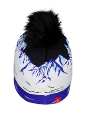 Skimütze mit Bommel - 941-multi - Weiß