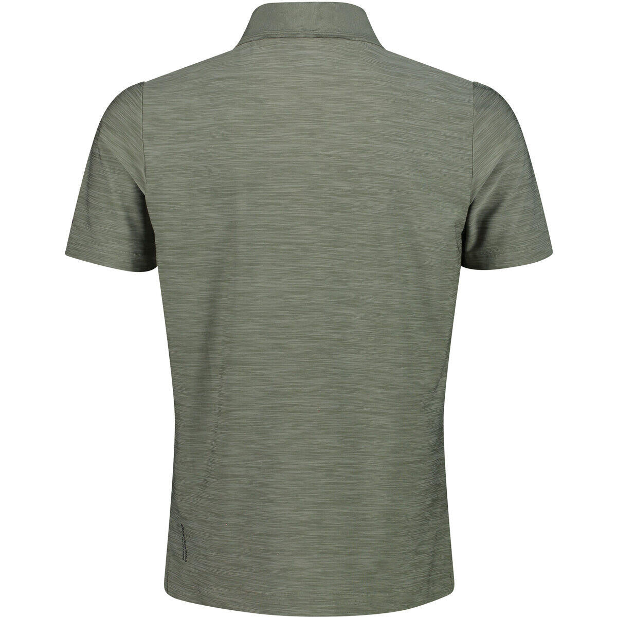 Funktionsshirt im Polo-Stil - E651-SAGE MEL. - Khaki