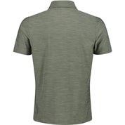 Funktionsshirt im Polo-Stil - E651-SAGE MEL. - Khaki