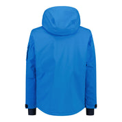 Skijacke mit Kapuze - L573-ROYAL BLUE - Blau