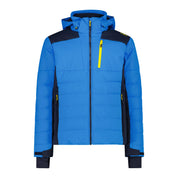 Ski-Jacke mit Kapuze - L573-ROYAL BLUE - Blau