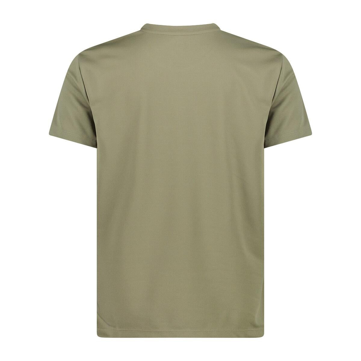 Funktionsshirt mit Rundhalsausschnitt - E663-SAGE - Khaki