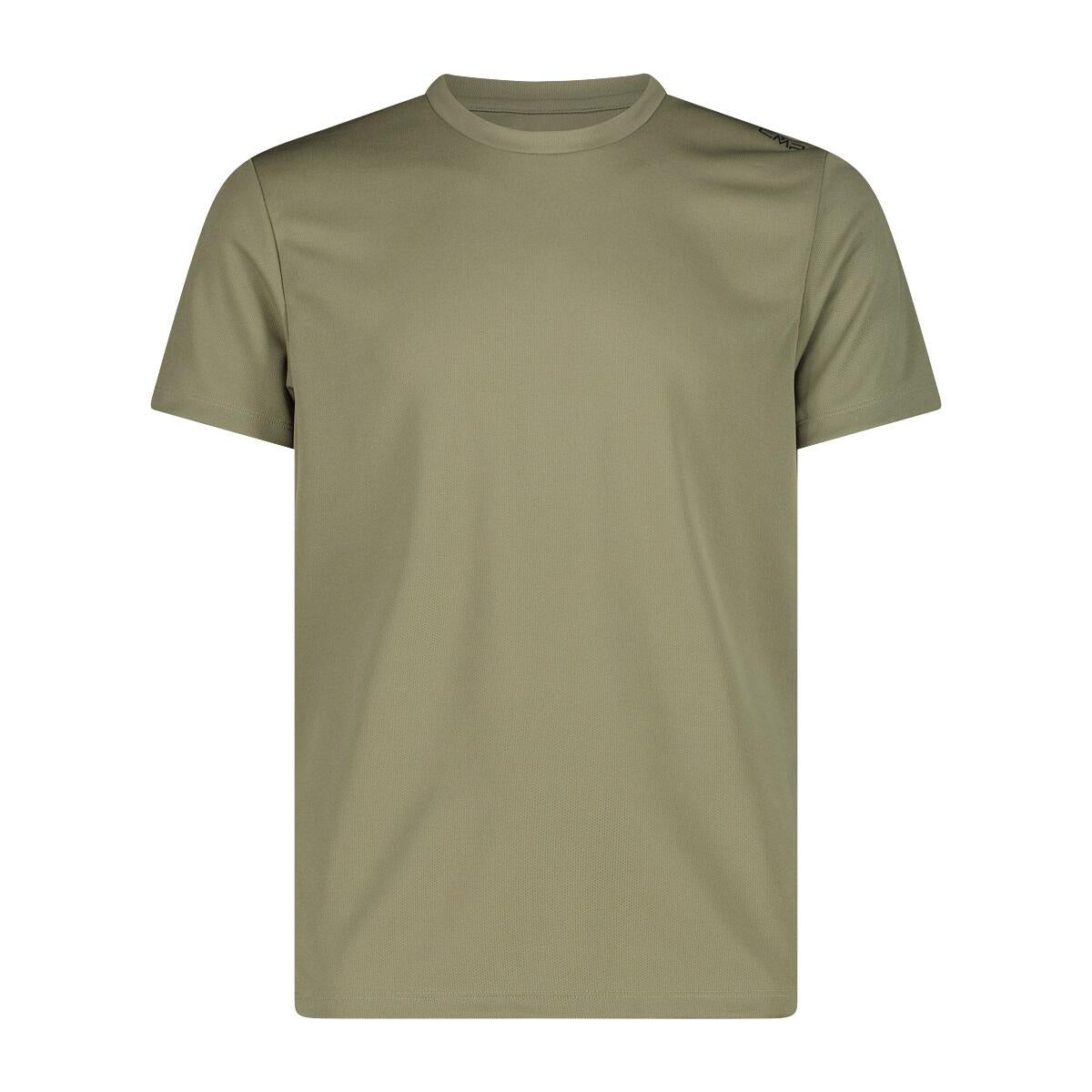 Funktionsshirt mit Rundhalsausschnitt - E663-SAGE - Khaki