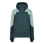 Ski-Jacke mit Kapuze - F520-TREK GREEN - Grün