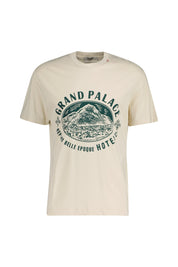 T-Shirt aus Baumwolle - 200-CREAM - Creme