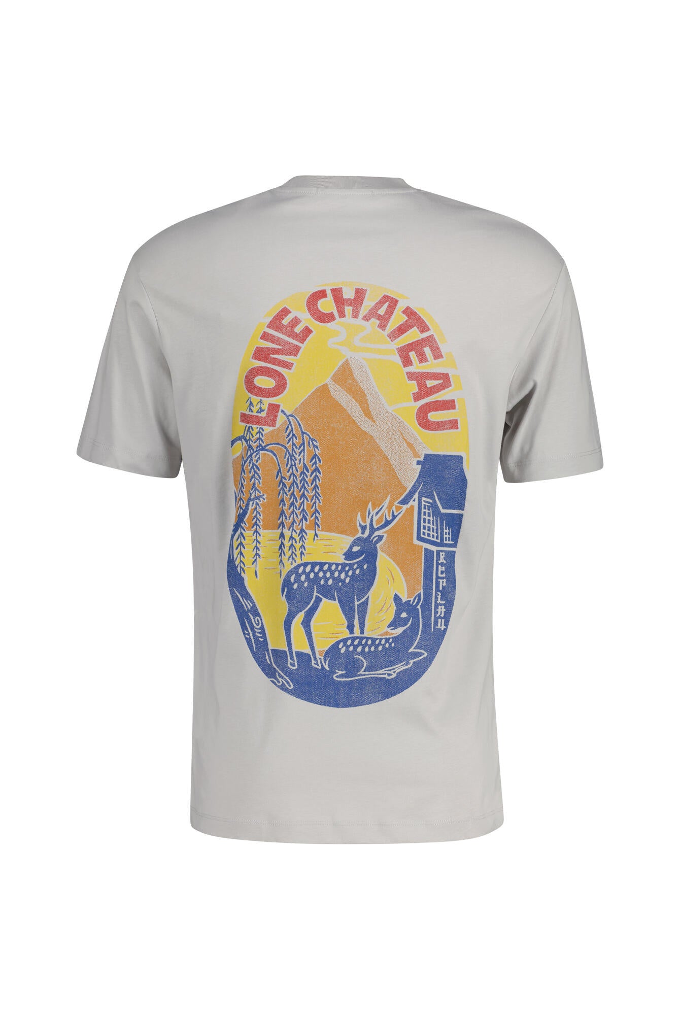 T-Shirt aus Baumwolle - 396-ICE - Grau