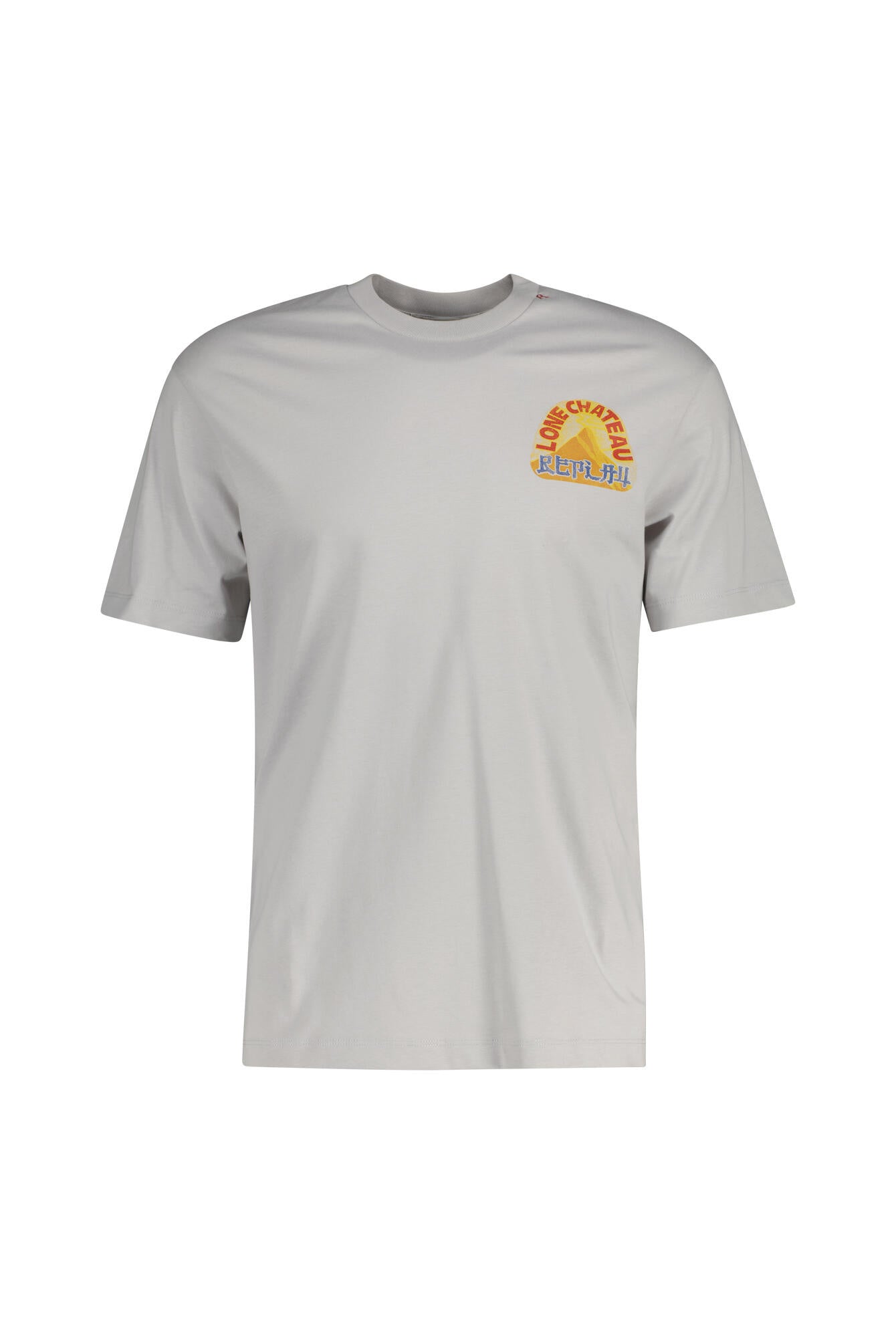 T-Shirt aus Baumwolle - 396-ICE - Grau