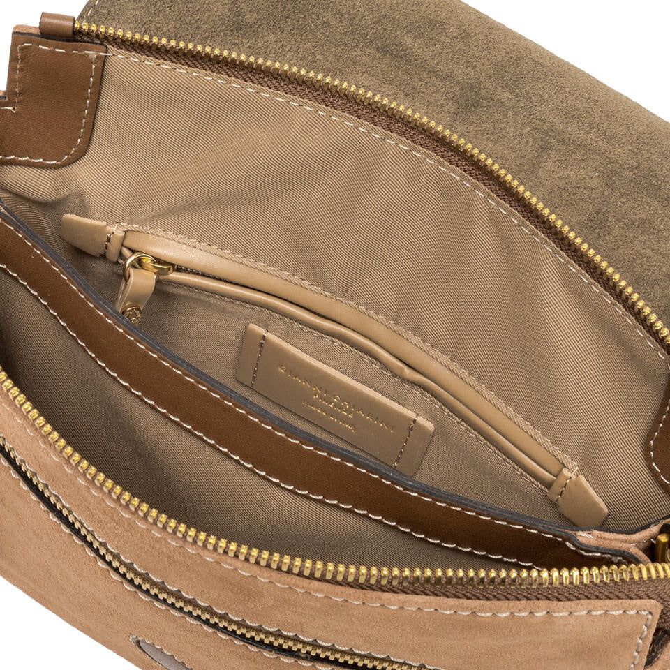 Umhängetasche THREE - 1478-CARAMEL - Braun