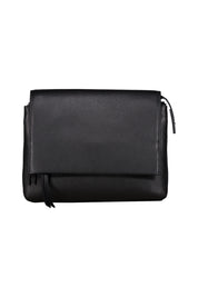 Schultertasche THREE - 001-NERO - Schwarz