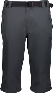 Keilhose mit Gürtel - U423-ANTRACITE - Schwarz