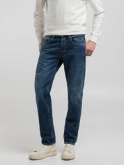 Jeans GROVER Straight Fit - 007-DARK BLUE - Blau
