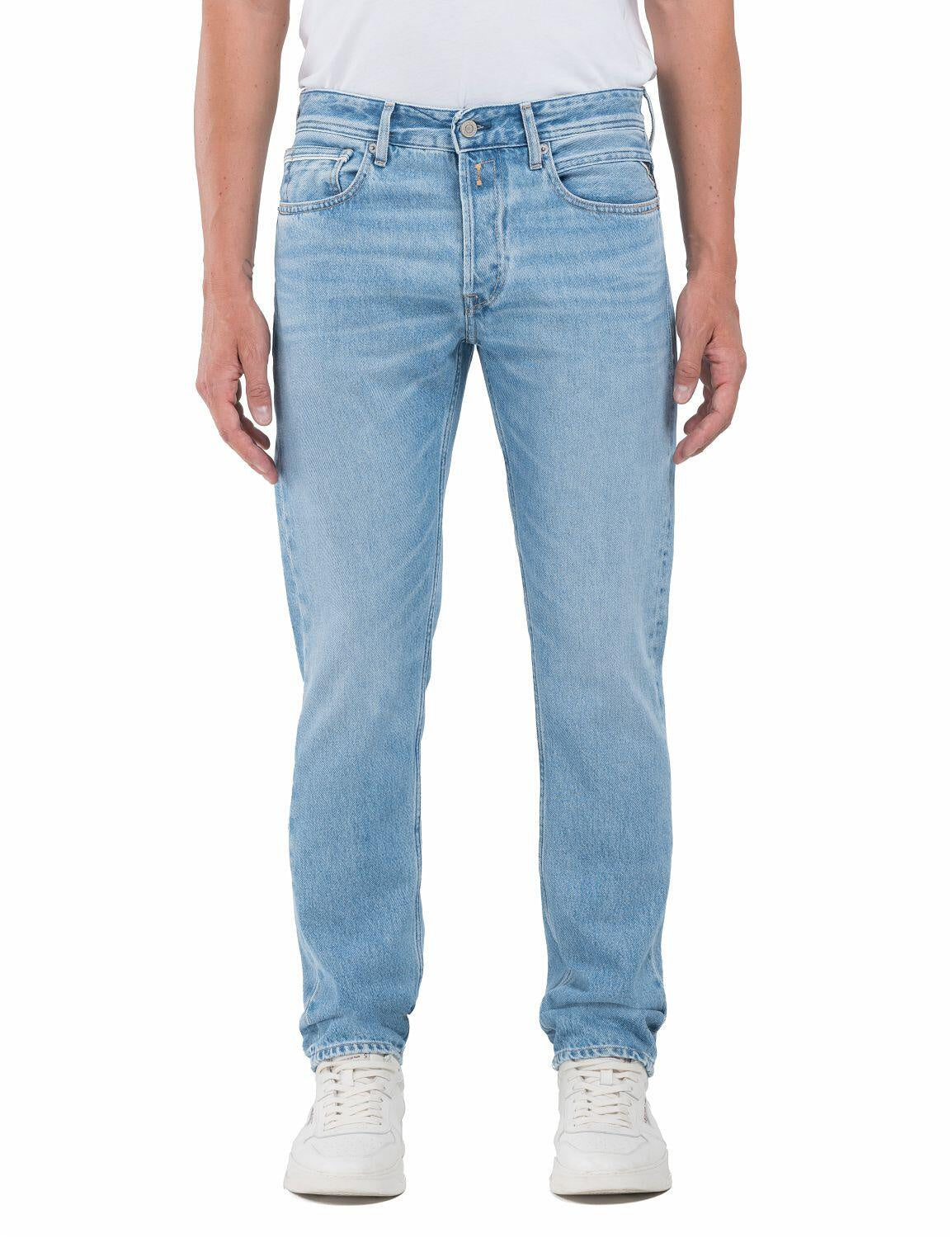 Jeans Straight Leg - 010-LIGHT BLUE - Blau