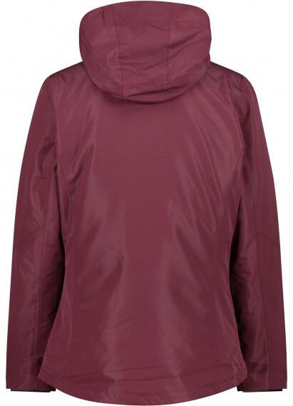 3in1 Jacke - C919-BURGUNDY - Violett | Rot