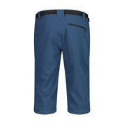 Keilhose mit Gürtel - M951-BLUESTEEL - Blau
