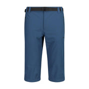 Keilhose mit Gürtel - M951-BLUESTEEL - Blau