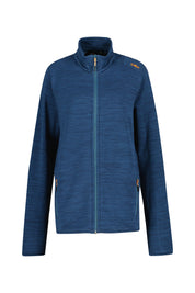 Unterjacke mit Stehkragen - M989-BLUE STEEL MEL. - Blau | Orange