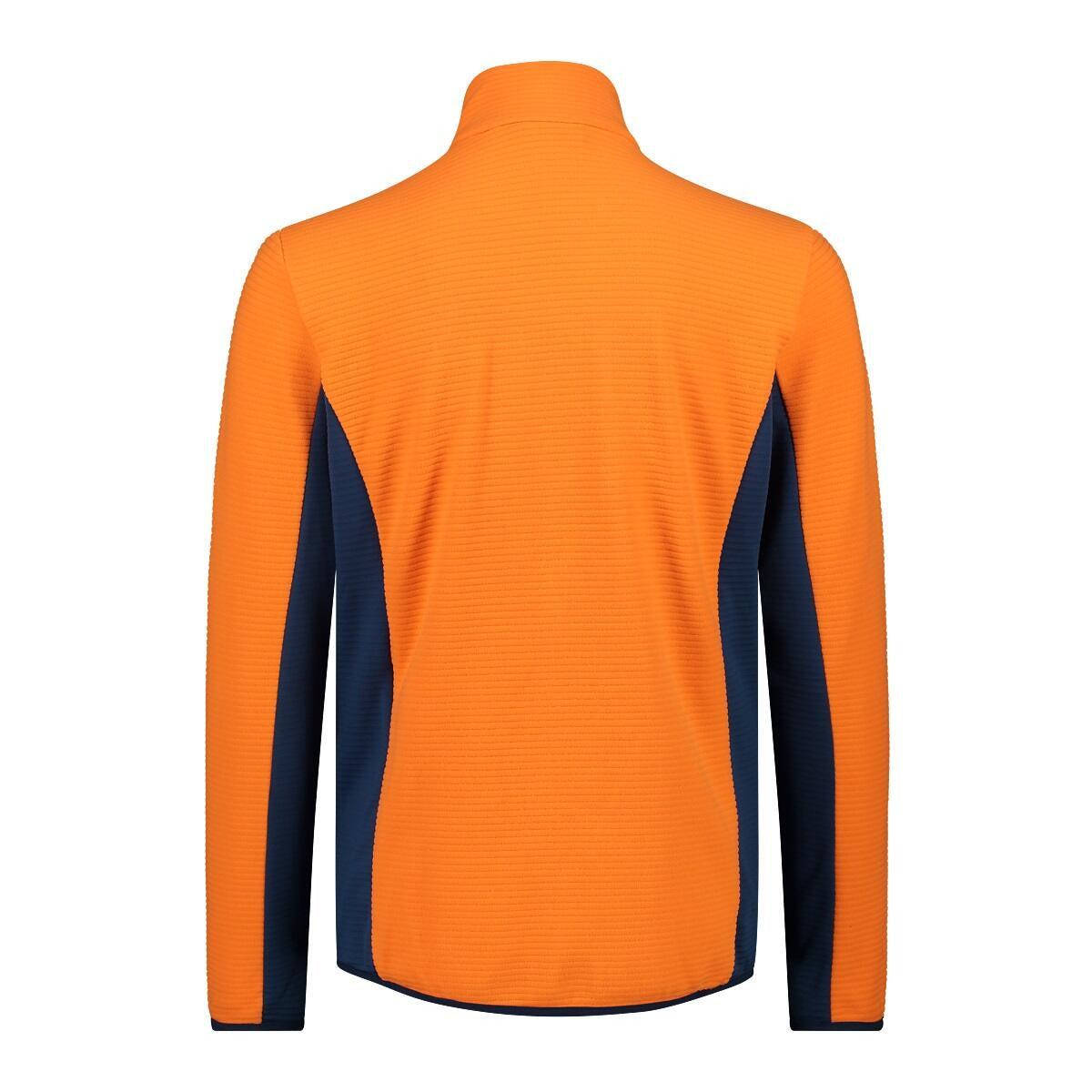 Fleecejacke mit Stehkragen - C550-FLAME - Blau | Orange