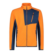 Fleecejacke mit Stehkragen - C550-FLAME - Blau | Orange