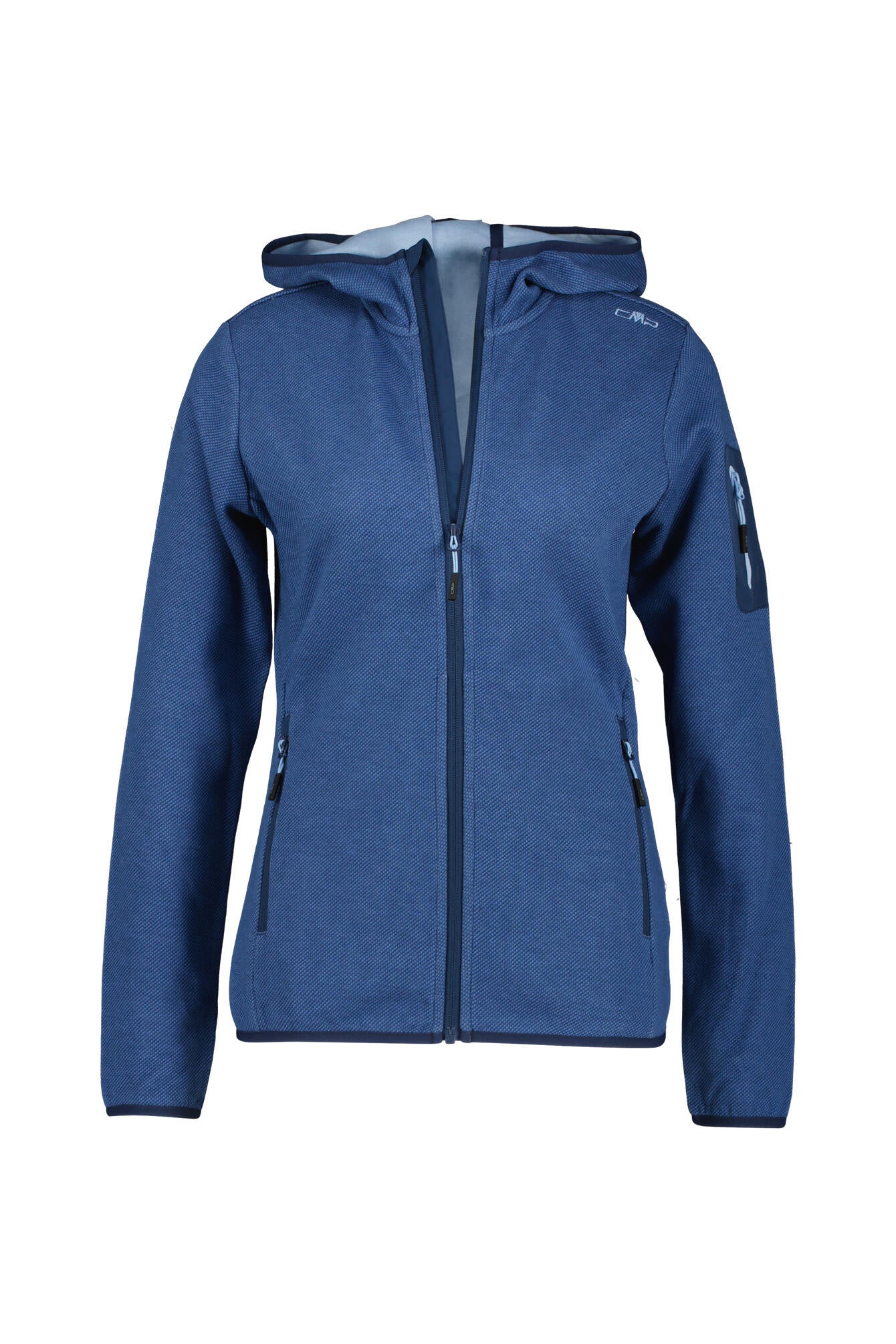 Funktionsjacke mit Kapuze - 45MR-BLUE-PROVENZA - Blau