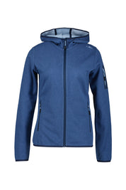 Funktionsjacke mit Kapuze - 45MR-BLUE-PROVENZA - Blau