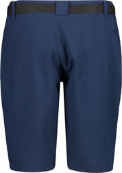 Bermuda Shorts mit Gürtel - M926-BLUE - Blau