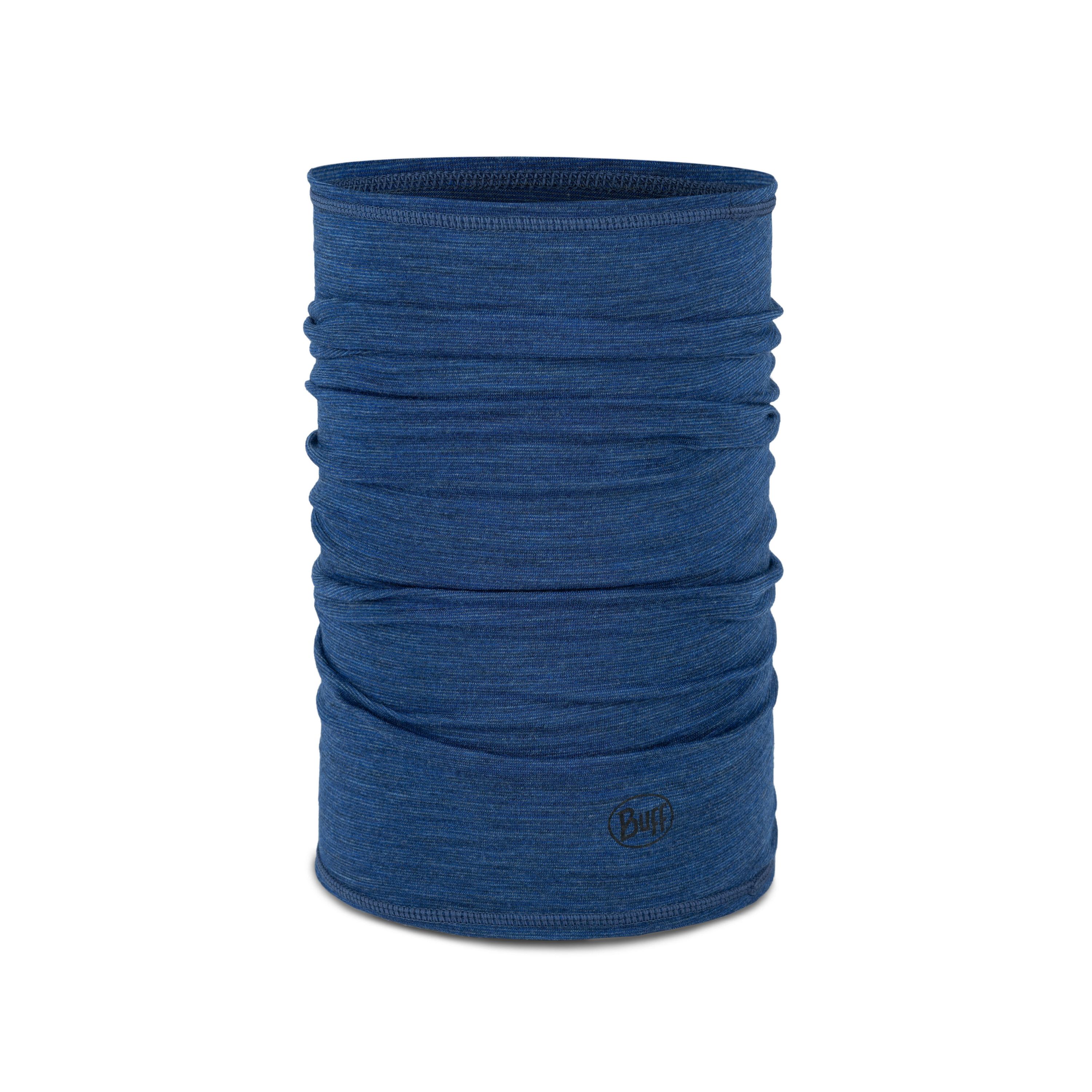 Multifunktionstuch aus Merinowolle - 785-BLUE INDIGO - Blau